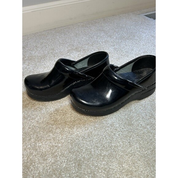 Dansko Shoes Women's Size (37) 6.5 Black Professional Clogs Shoes - Picture 3 of 12